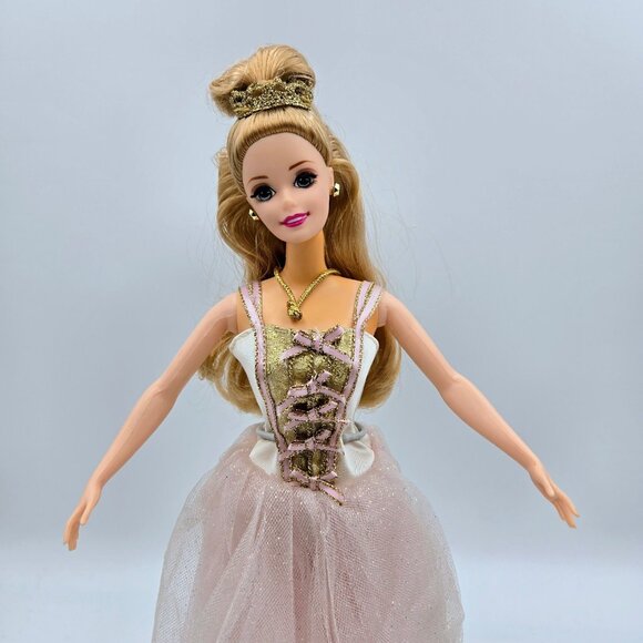 Barbie As The Sugar Plum Fairy Nutcracker Doll 17056 Vintage 1996 Ballerina Matt - Picture 4 of 16